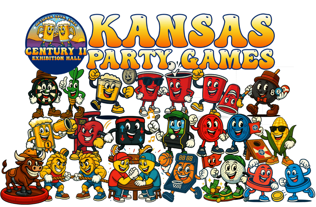 Kansas PartyGames 2025 Mascot Lineup