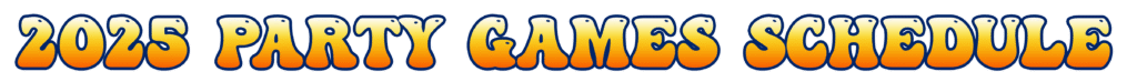 PartyGames schedule